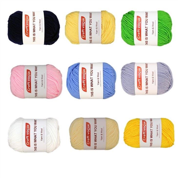 acrylic yarn for crochet