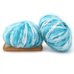 Fil de barreja acrílica Mohair de colors barrejats