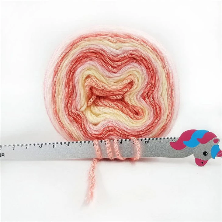 cotton and acrylic blend yarn
